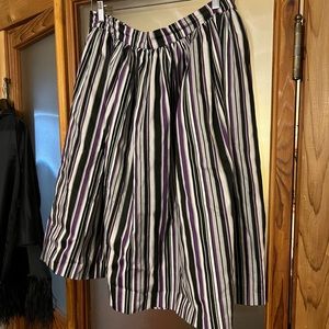 Bella stripe pinup girl clothing skirt